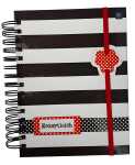 Dickes Rezeptbuch mit Hardcover Deckel Motiv:...