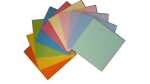 Interdruk Origami-Papier 20X20cm Fluo+Pastellfarben 100...