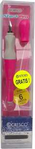 Füller Start Pen pink/grau mit spezieller Griffzone Blisterverpackung