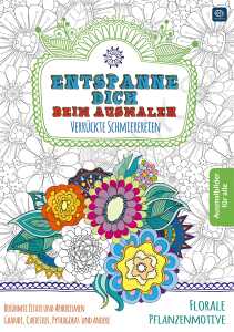 Malbuch B5 32 Seiten Florale Pflanzenmotive