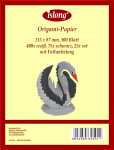 Origami Papier 115x87mm 500 Blatt 400ws/75sw/25rt Schwan...