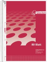 Glocken 2022 Collegeblock A4 kariert 60g