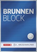 BRUNNEN Brief Blatt A4 90g liniert Premiu