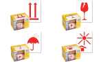 AVERY Zweckform Symbol-Hinweis-Etik ettenrolle, neonrot...