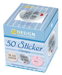 AVERY Zweckform ZDesign Sticker Fü r echte Genießer (72056860)