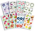 Schmucketikett Sommer sortiert 57040 Papier 57040, Deko...