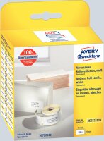 Zweckform Adressetiketten 25x54mm weiß AS0722520...