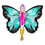 Elliot Drachen X-Kites Mini Mylar Elfe Sky