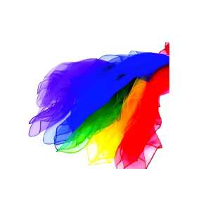 Elliot Jongliertuch 69 x 69 cm, weiß