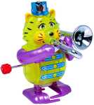 Wind Ups Aufzieh-Figur Dorsey Tiger mit Posaune