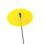 Elliot Lichtzauber Scheibe 3 cm gelb mit 20 cm Stab