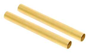 Elliot Messingmuffe, Ø 6 mm ohne Anschlag