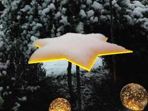 Elliot Lichtzauber Stern mini, 4 cm, grün