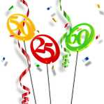 Elliot Lichtzauber Jubiläumszahl "80", 6...