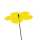 Elliot Lichtzauber Blume 6 cm gelb mit 25 cm Stab