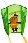 Elliot Drachen Mini Pocket Kite Maus Flieger 43x33cm grün