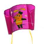 Elliot Drachen Mini Pocket Kite Maus Flieger 43x33cm lila