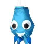 Elliot Windrabauken 16 x 14 x 60 cm Olli Octopus blau