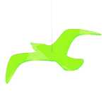 Elliot Lichtzauber Vogel gebogen 11 cm grün mit 30 cm Stab