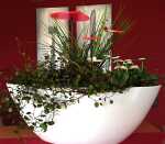 Elliot Lichtzauber Herz 20 cm rot