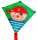 Elliot Drachen Eddy Pico Pirat 75 x 75 cm Gfk 4 mm rtf