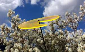 Elliot Lichtzauber Scheibe Magic Wave 25 cm orange