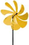 Elliot Lichtzauber Windrad 25 cm orange mit 100 cm Stab