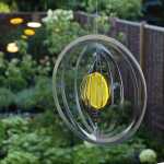 Elliot Windspiel Edelst. Lichtzaub Kreis 20cm rot