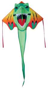 Elliot Large Easy Flyer Kite - T-Rex