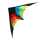 Elliot Drachen Delta Stunt 148 x 63 cm rainbow/schwarz rtf