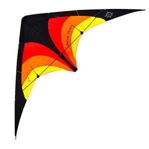 Elliot Delta Stunt, schwarz/rot/orange, rtf