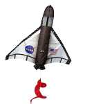 Elliot Drachen WindNSun 3D Space Shuttle Polyestertuch Druck