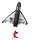 Elliot Drachen WindNSun 3D Space Shuttle Polyestertuch Druck