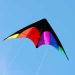 Elliot Drachen Delta Sport 168 x 77 cm rainbow/schwarz rtf