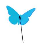 Elliot Lichtzauber Schmetterling Magic gebogen 50 cm blau