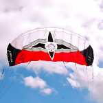 Elliot Drachen Sigma Spirit1.5 140x50cm Schl. schw/w/rot