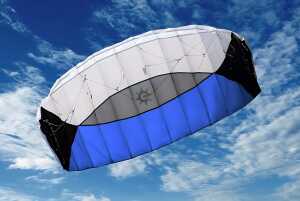 Elliot Drachen Sigma Spirit2.5 240x90cm Schl. schw/w/blau