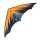 Elliot Drachen Gladiator 2.4 245 x 95 cm schwarz/orange rtf