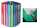 Ringbuch A4 15mm 2 Ringe m transparenter Front- und Seitentasche blau