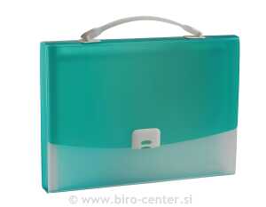 Fächermappe A4 13 Fächer grün 5902156005111