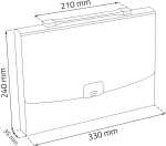 Fächermappe A4 13 Fächer rosa 5902156005135