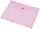 Dokumentenhülle A5 mit Druckknopf pastellrosa