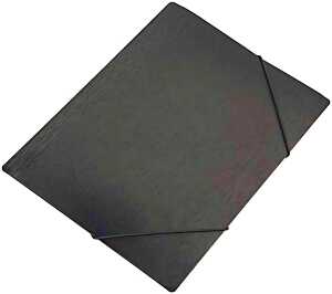 Gummizugmappe A4 schwarz 5902156026697