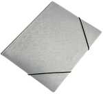 Gummizugmappe A4 silber 5902156026710