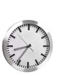 Alco Wanduhr Aluminium Ø 350mm Ziffernblatt...