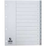 Q-Connect Zahlenregister - 1 - 12, PP, A4...