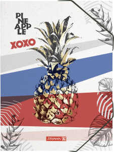 BRUNNEN Sammelmappe A3 PP RVS Pineapple