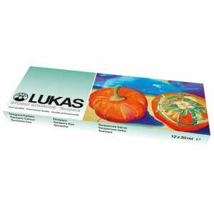 Malfarbe Tempera 19ml 12Farben LUKAS K119012 Tube