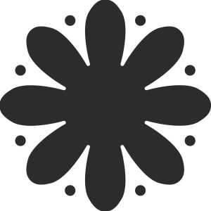 HEYDA 203687771 Flexi-Motivstanzer Blume