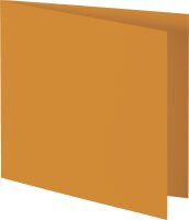 HEYDA 211427021 Doppelkarte Quadrat 135 x 135 mm orange